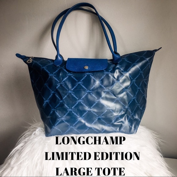 Longchamp Handbags - Longchamp Limited Edition Large Le Pliage Tote